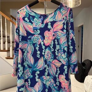 lilly pulitzer Colorful Fish Print Top